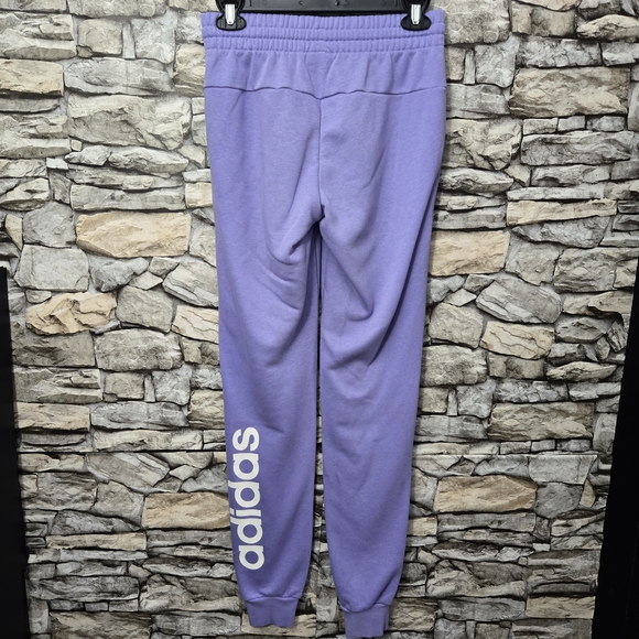 Adidas Kids Purple Joggers - Picture 1 of 6
